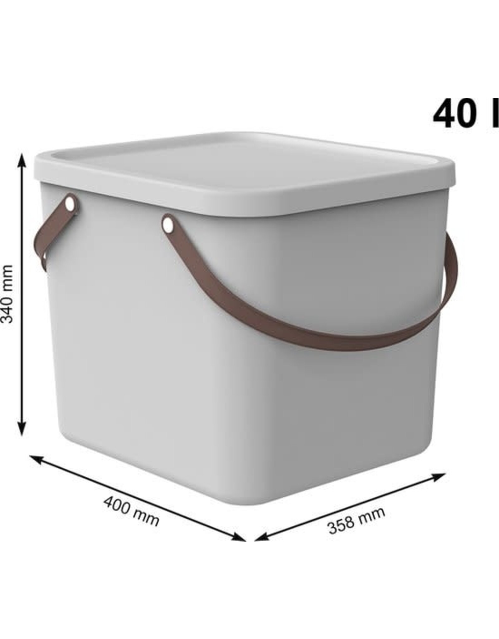 ROTHO Rotho storagebox-opbergbox 40 liter