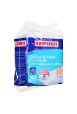 LEIFHEIT Leifheit clean en away wegwerp stofdoekjes Magneto static 30 stuks 28cm