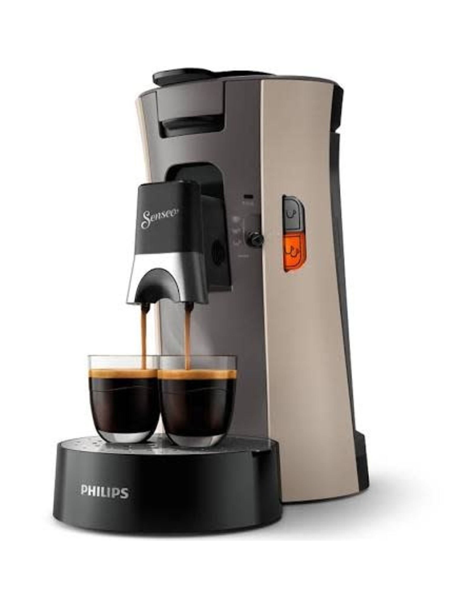 PHILIPS Philips Senseo Select Koffiepadmachine Csa240/30 - Nougat