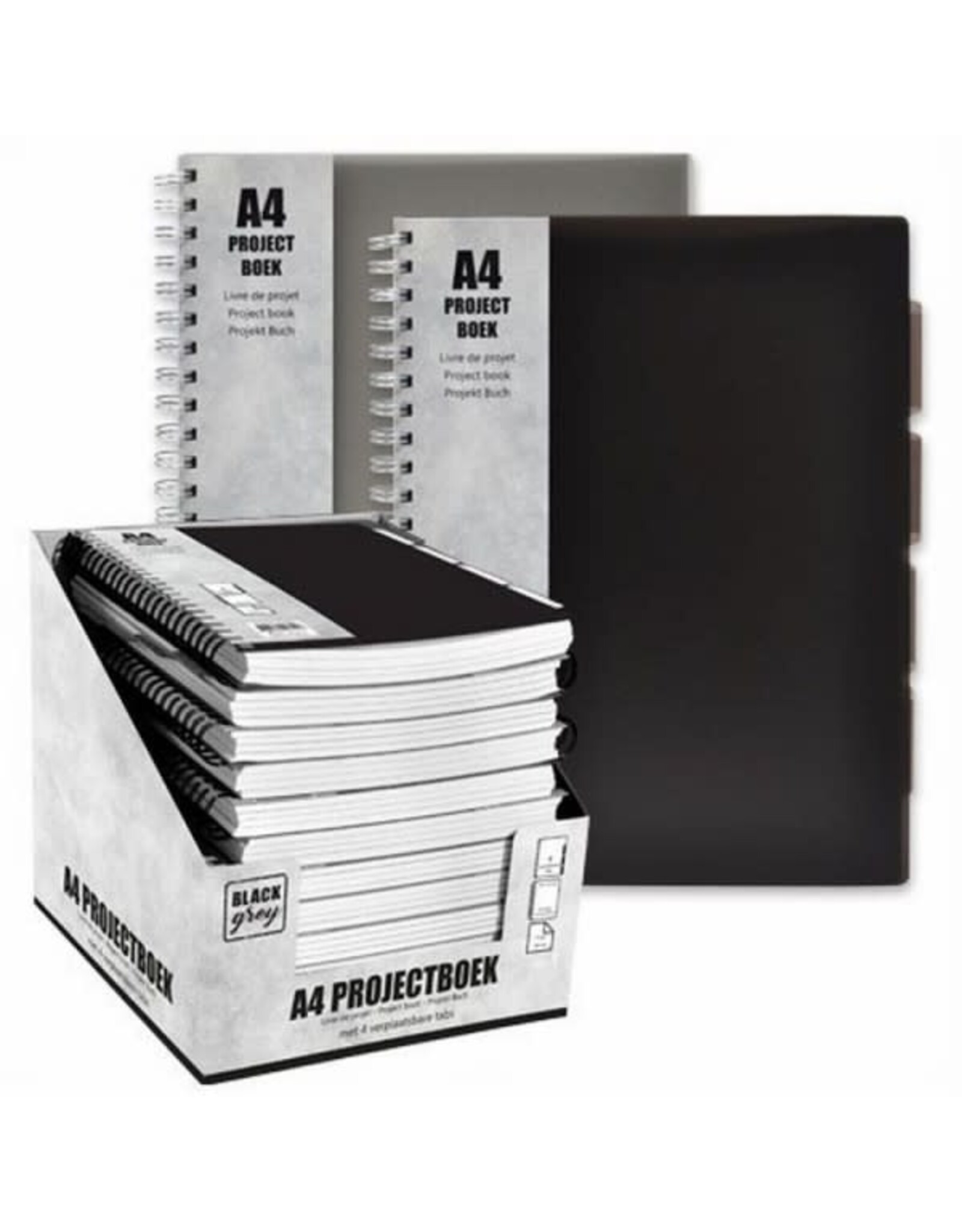 PROJECTBOEK A5 ZWART