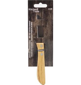KITCHEN TOOLS Schilmes met Houten Handvat | 17cm (Lemmet: 7cm)