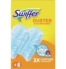 SWIFFER Swiffer Duster Trap & Lock - 9 Stuks - Navul Stofdoekjes