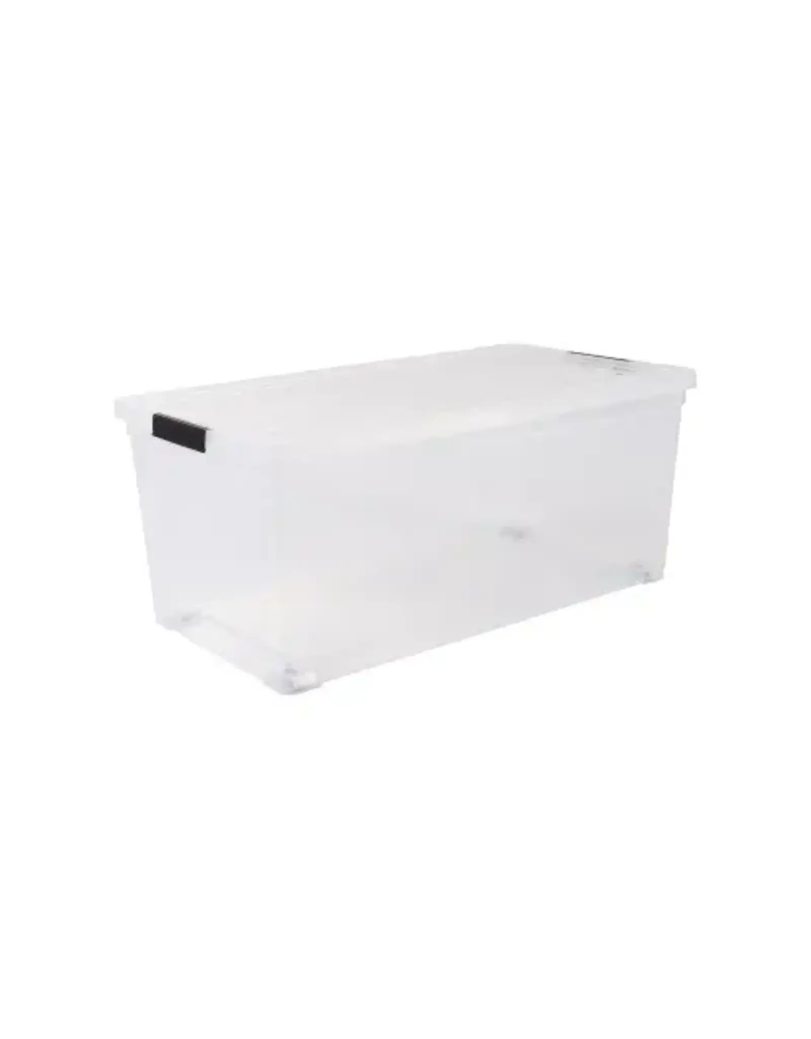 IRIS Iris Clearbox roller 70 Liter - transparant - 71,5x39x30,5cm