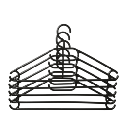 MERKLOOS Kledinghanger Set 10 zwart / wit