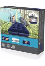 BESTWAY Bestway 1-Persoons Luchtbed - 185 x 76 x 22 CM - PVC - Donkerblauw