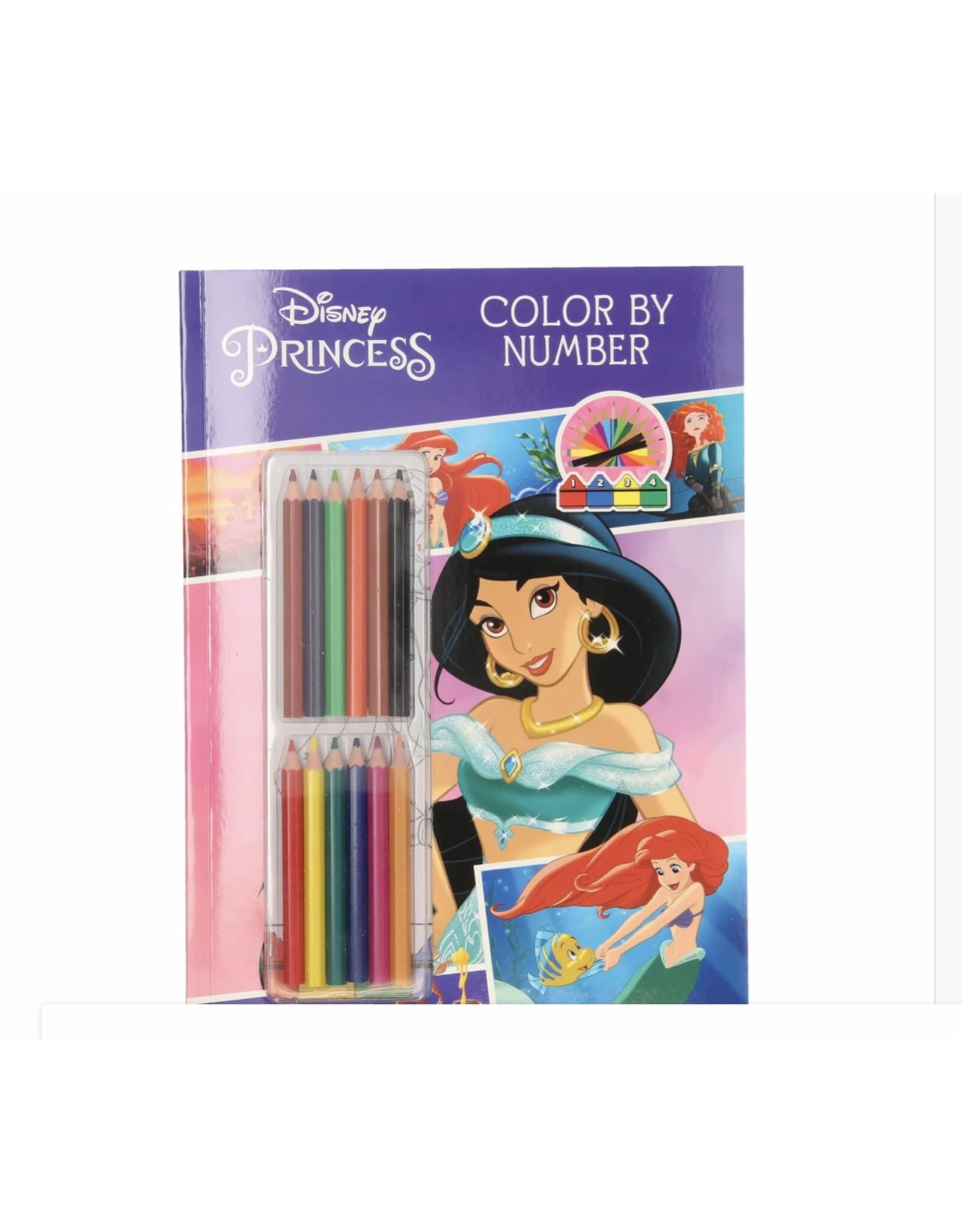 DISNEY Kleuren op Nummer - Prinsessen