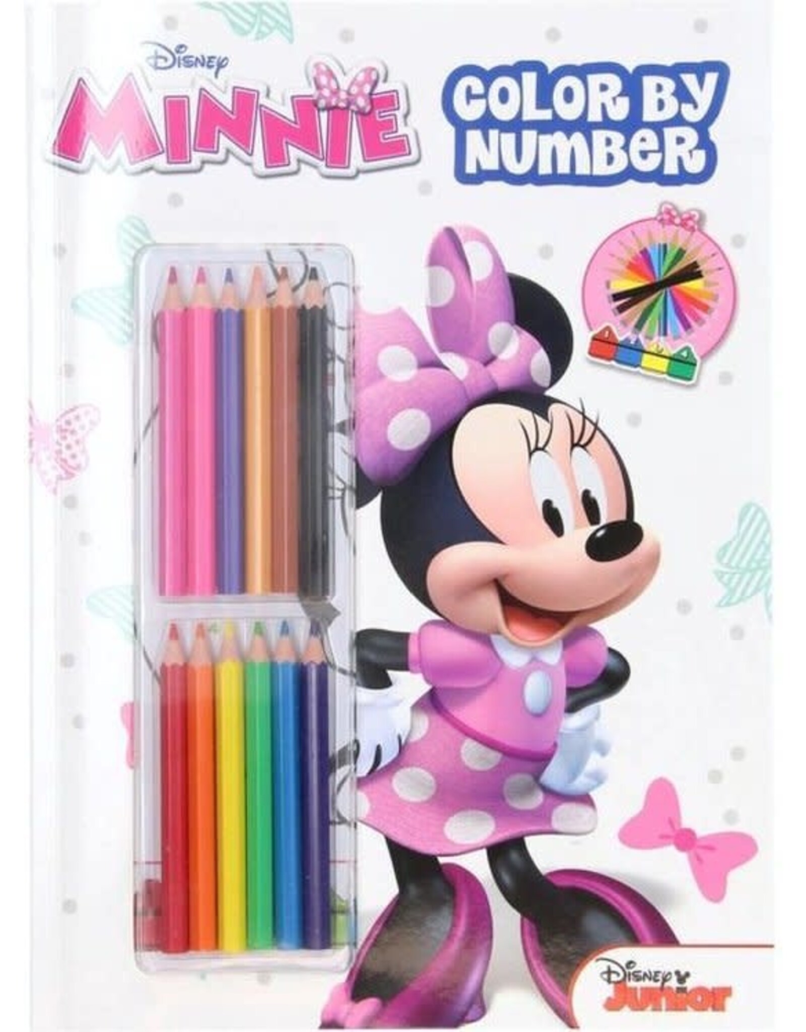 DISNEY Kleuren op Nummer - Minnie Mouse