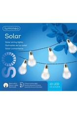 lumineo Solar lichtbolletjes tuinverlichting/feestverlichting 4.5m - Lichtsnoeren