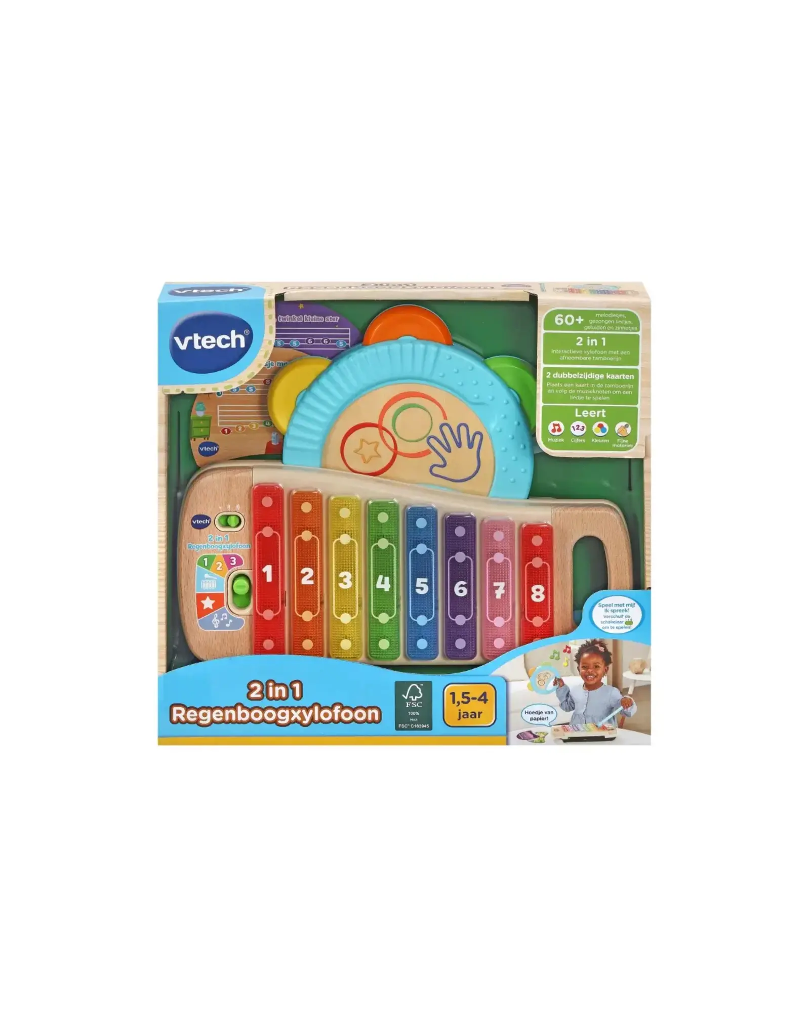 VTECH Vtech Baby 2 In 1 Regenboogxylofoon