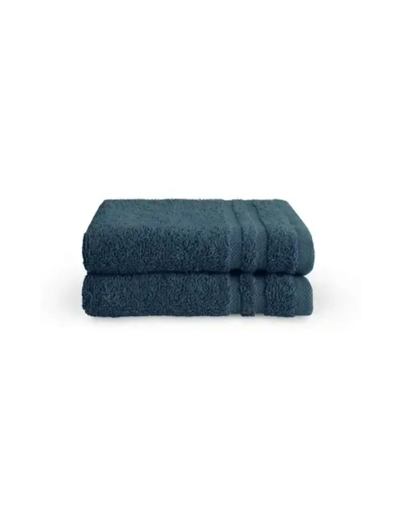 byrklund BYRKLUND Bath Basics Gastendoek 30x50cm - D. Blauw - 2 stuk