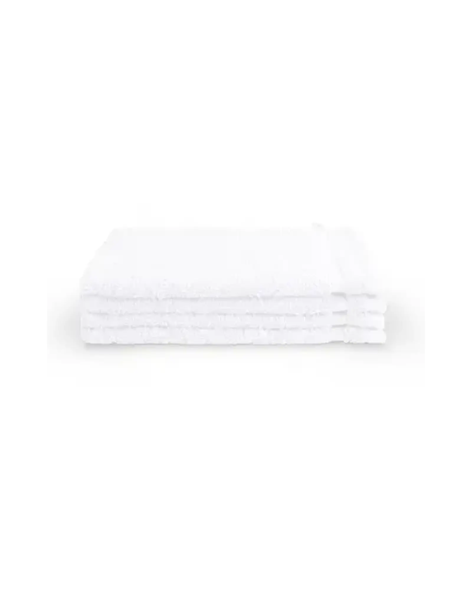 byrklund BYRKLUND Bath Basics Washand 16x21cm - Wit - 4 stuks