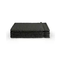 byrklund BYRKLUND Bath Basics Washand 16x21cm - Antraciet - 4 stuks