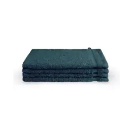 BYRKLUND Bath Basics Washand 16x21cm - D. Blauw - 4 stuks