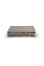 byrklund BYRKLUND Bath Basics Washand 16x21cm - Taupe - 4 stuks