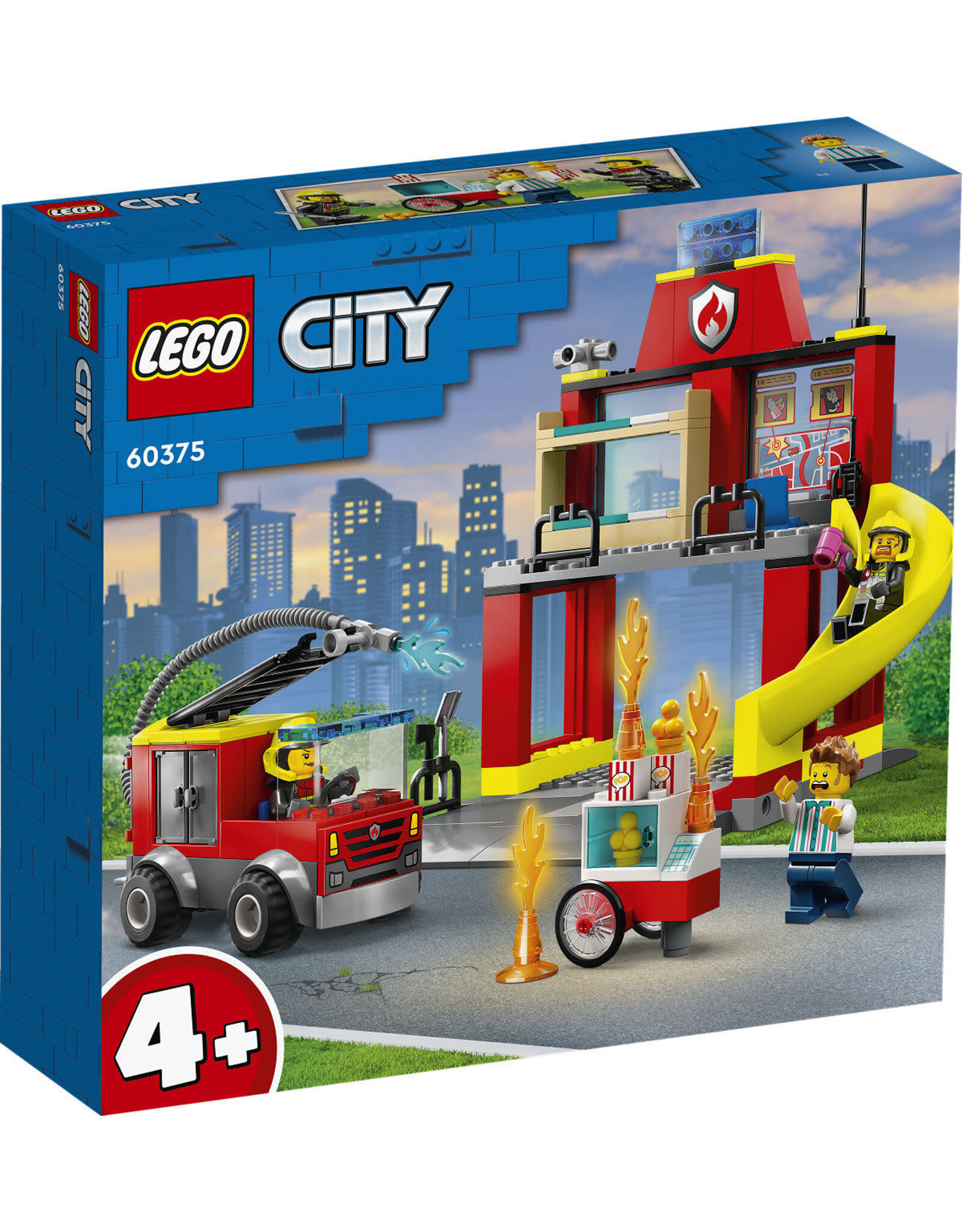 LEGO Lego city de brandweer kazerne