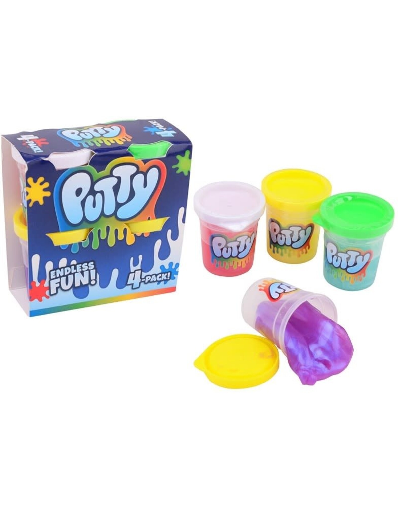 JOHNTOYS Putty 4-Pack