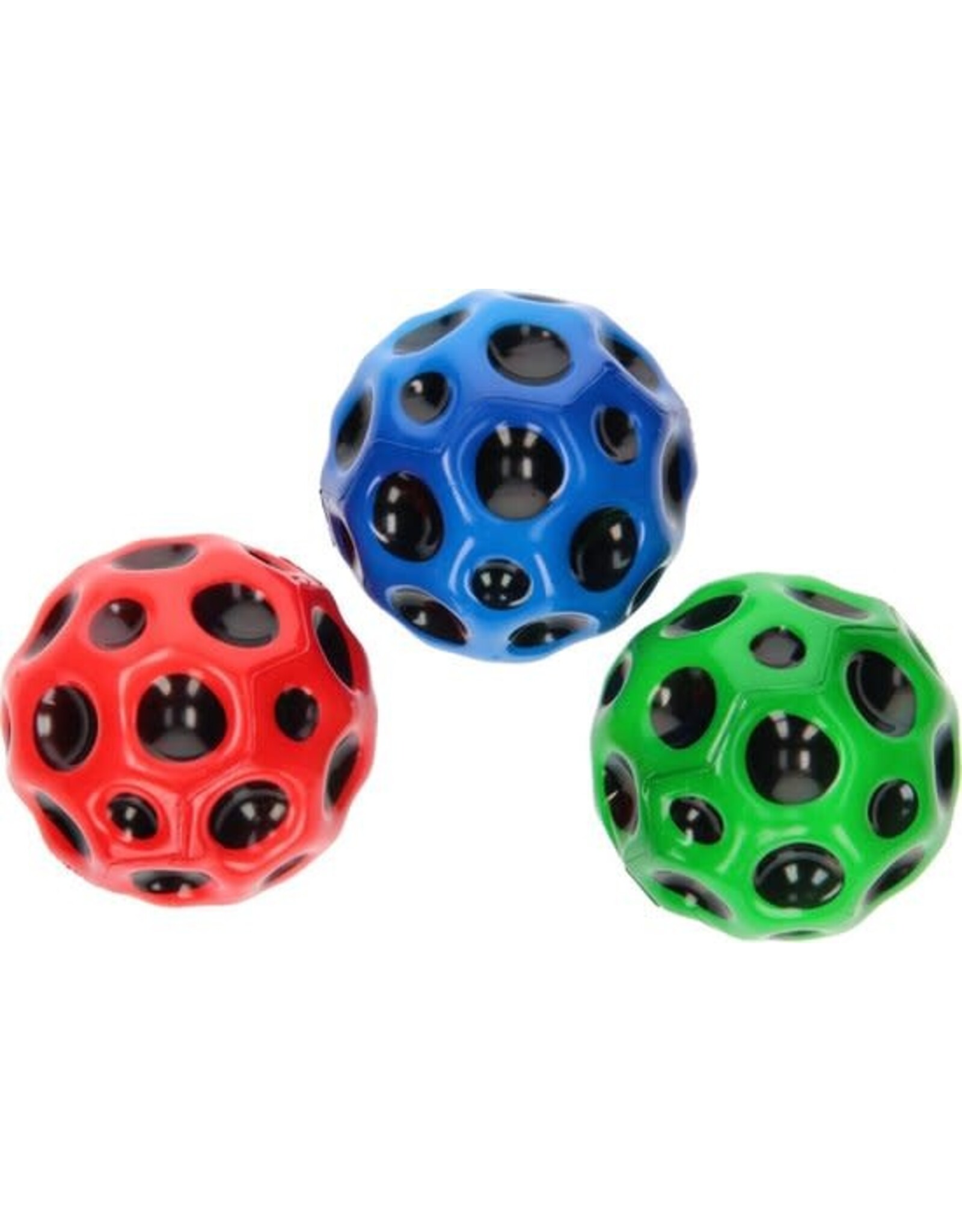 Bouncing Bal gekleurd - Stressbal voor de hand - Foam - 7 cm