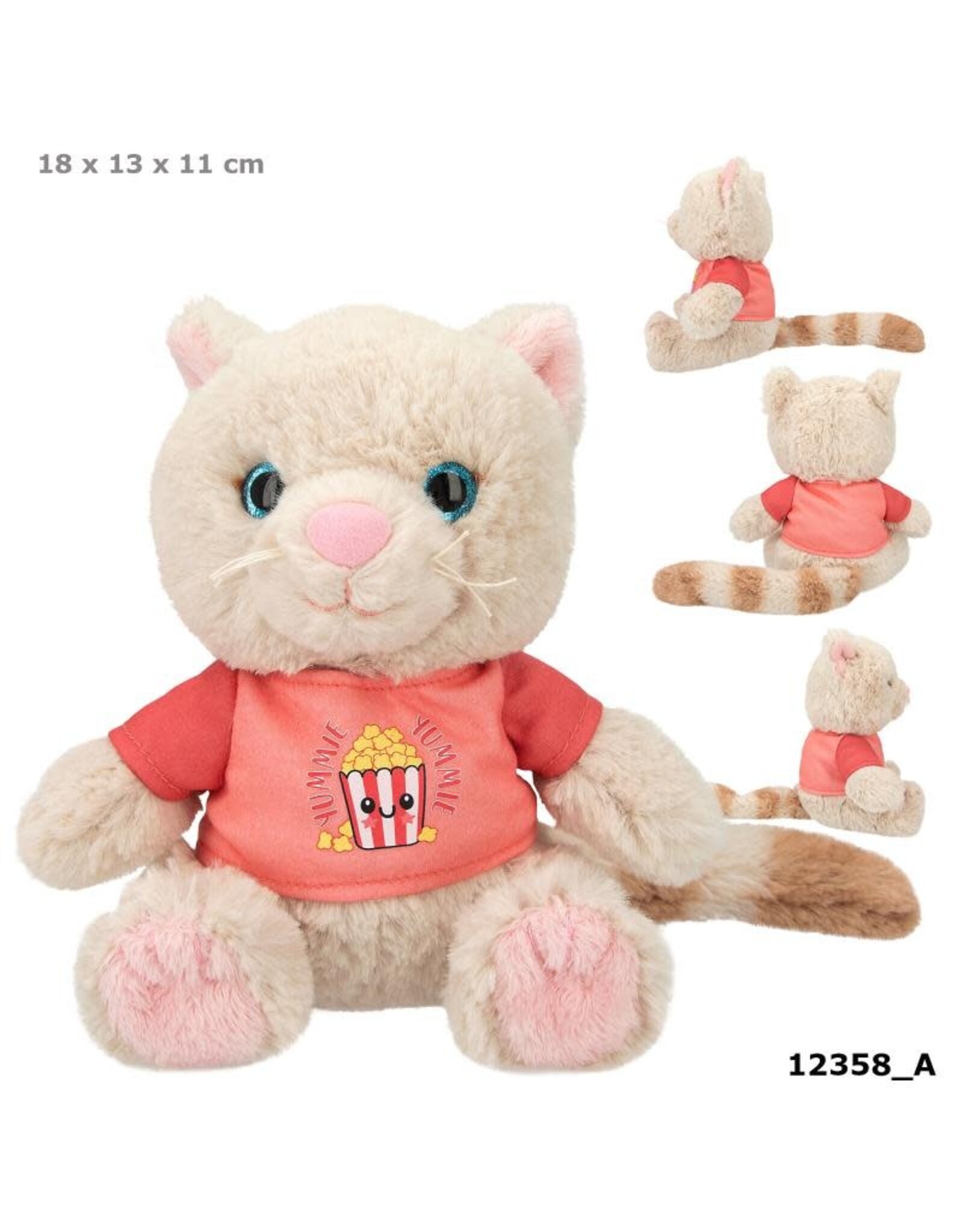 TOPMODEL TOPModel knuffel kat Ginger 18 cm CUTIE STAR