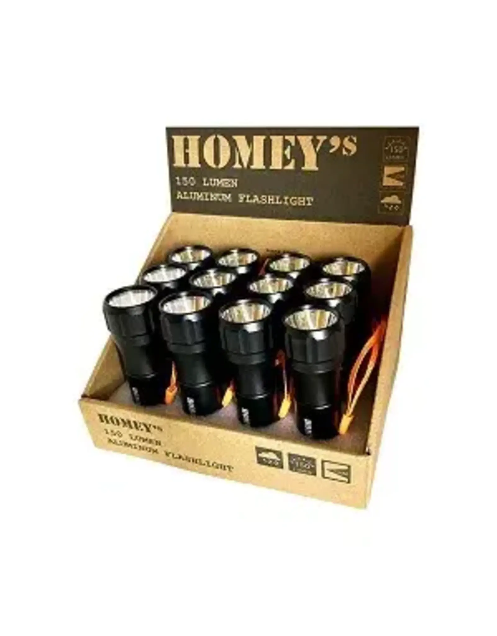 Homey's Homey's mini zaklamp LED aluminium