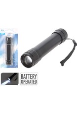 fx light Zaklamp aluminium 28mm zwart