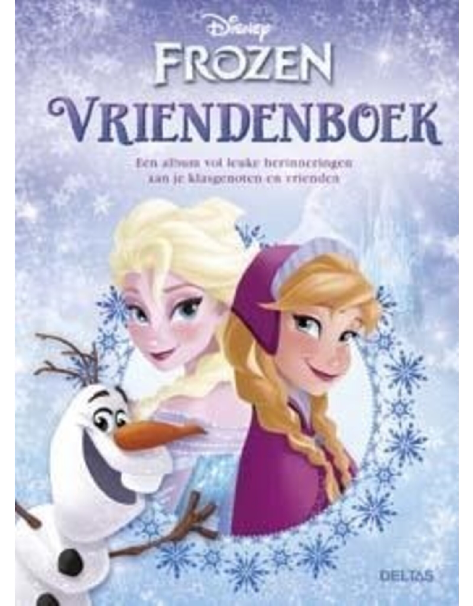 DELTAS DISNEY VRIENDENBOEK FROZEN