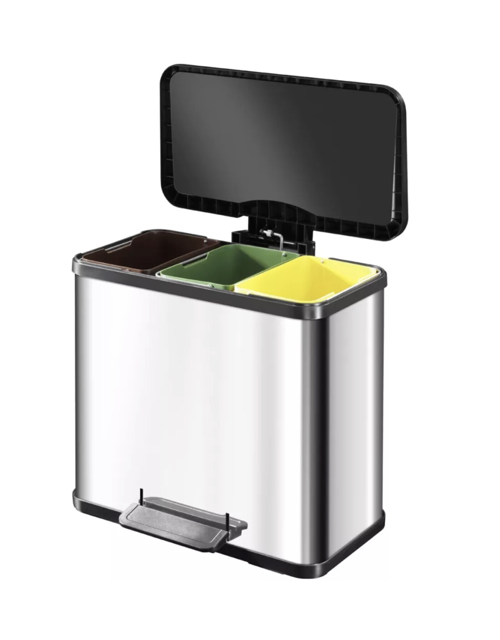 HAILO Hailo pedaalemmer oko trio plus L stainless steel (3 x9)