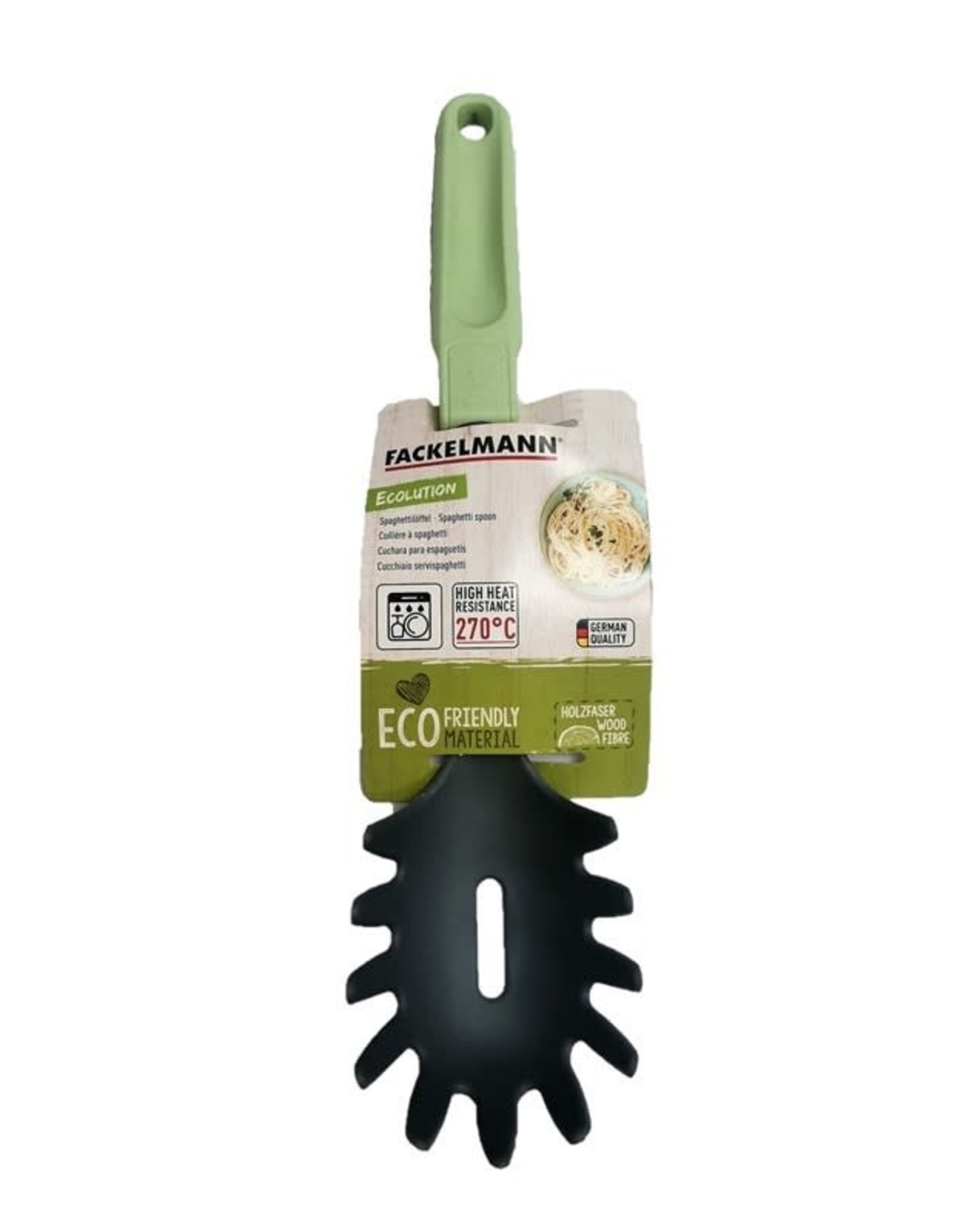 FACKELMANN Fackelmann eco spaghetti lepel mintgroen