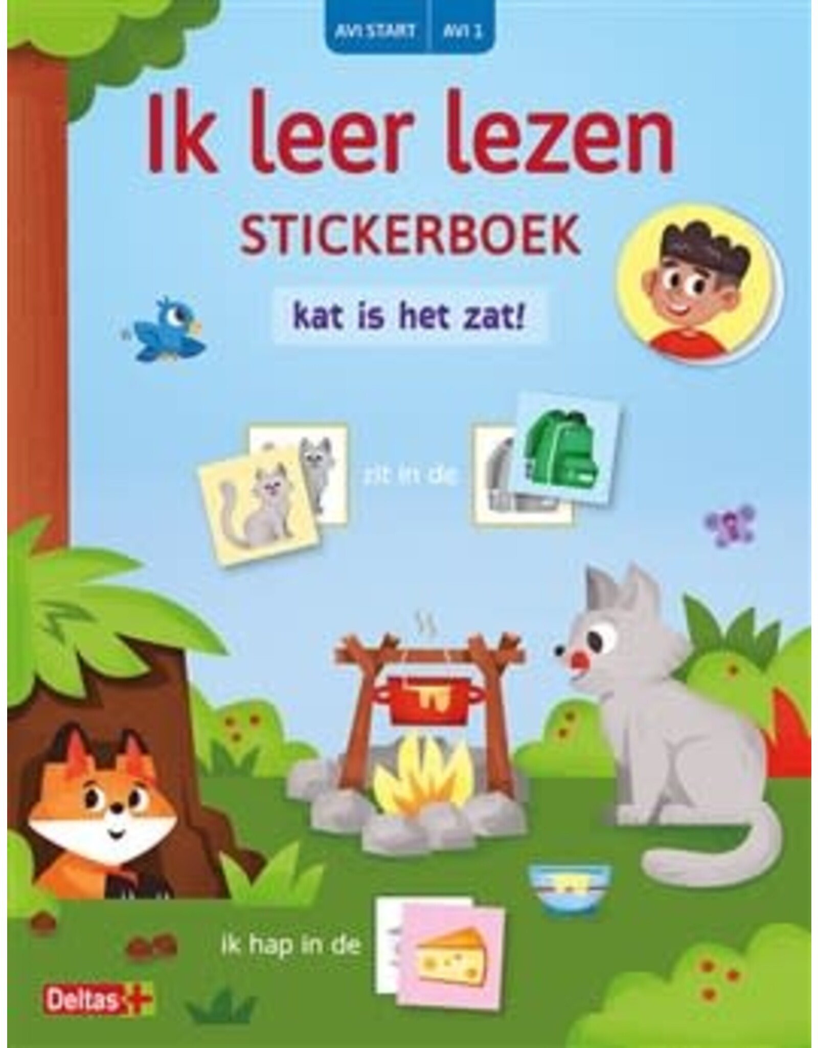 Ik leer lezen Stickerboek