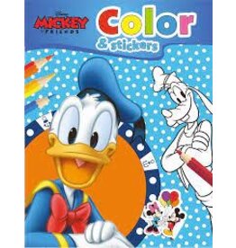 Disney mickey &Friends color &Stickers