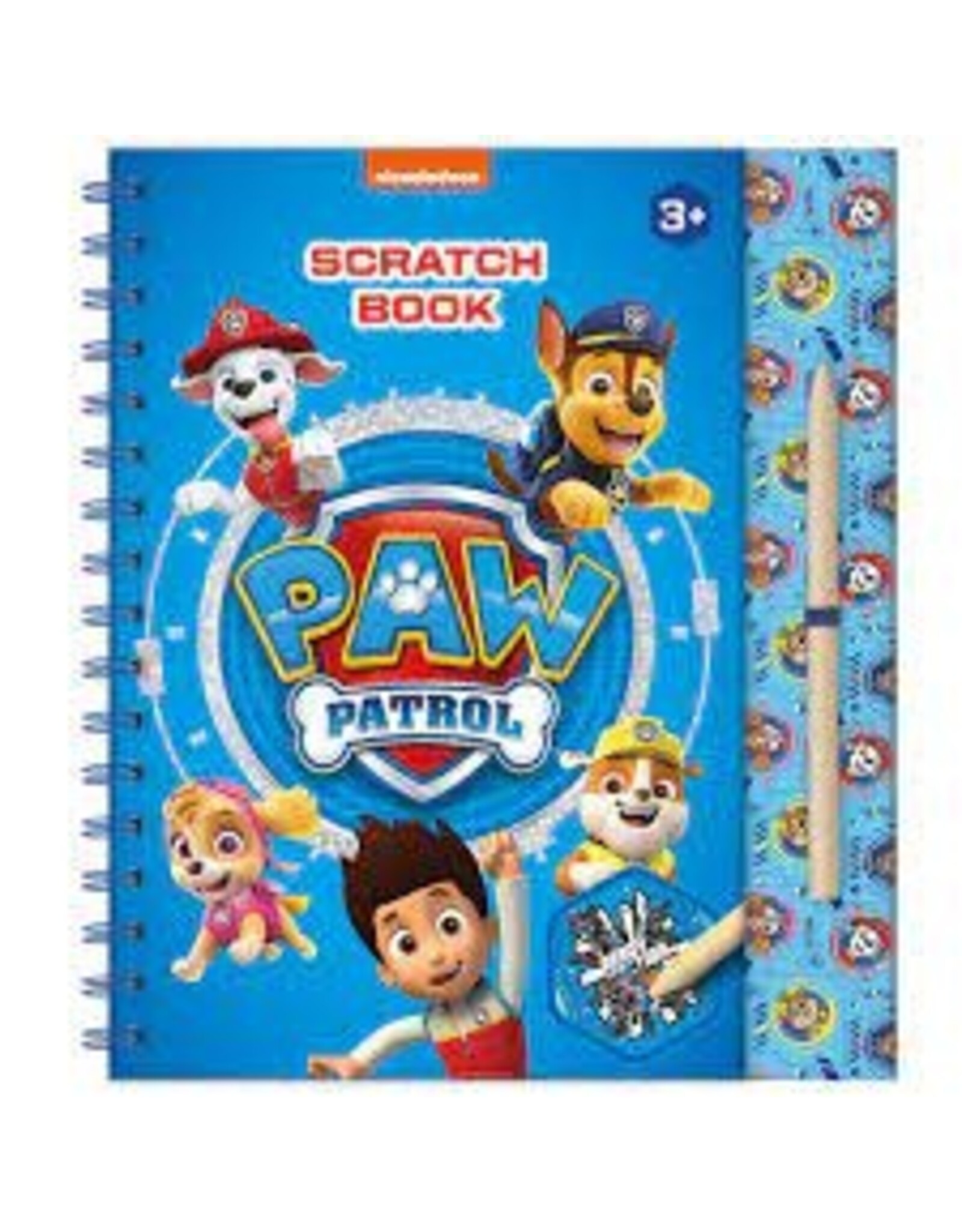 Paw patrol scratch book