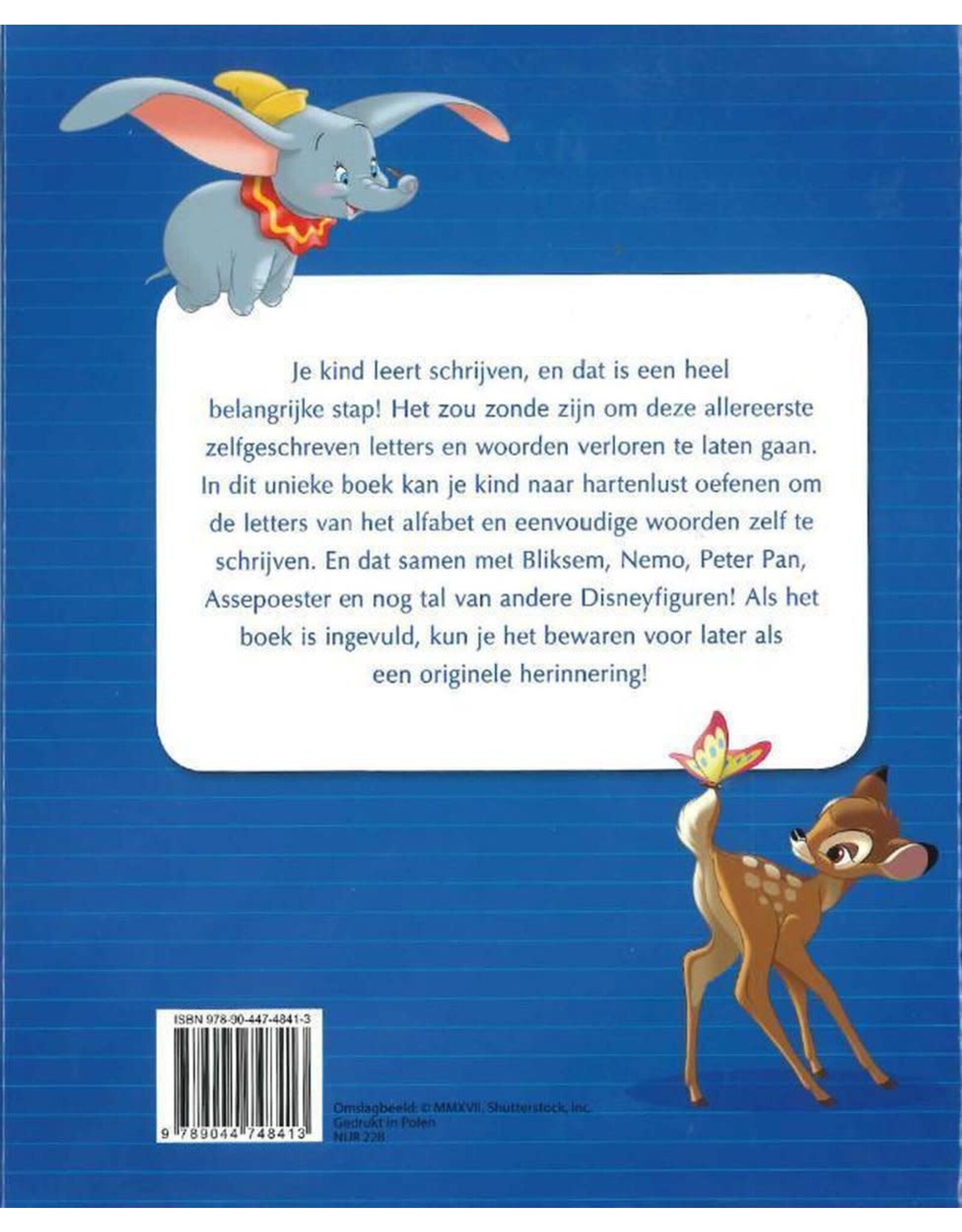 Disney Mijn eerste schrift als herinnering voor la