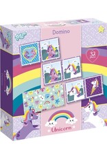 TOTUM Totum Dominospel Unicorn - Eenhoorn Meisjes 32-delig