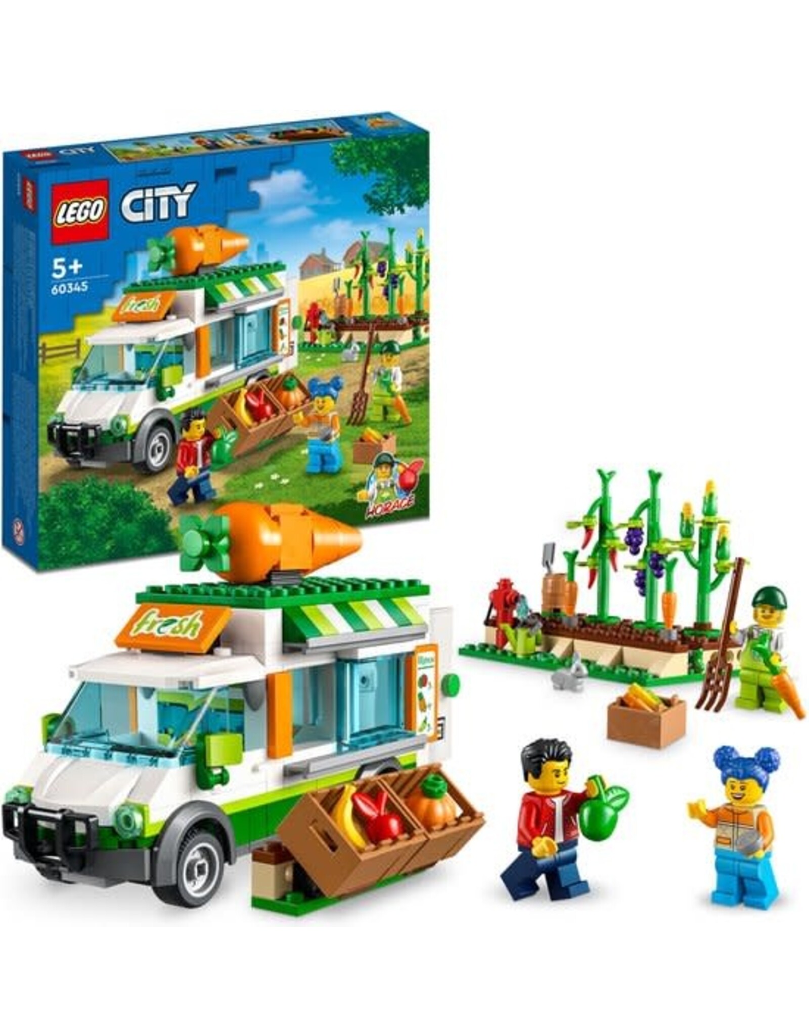 LEGO LEGO City Farm Boerenmarkt wagen - 60345