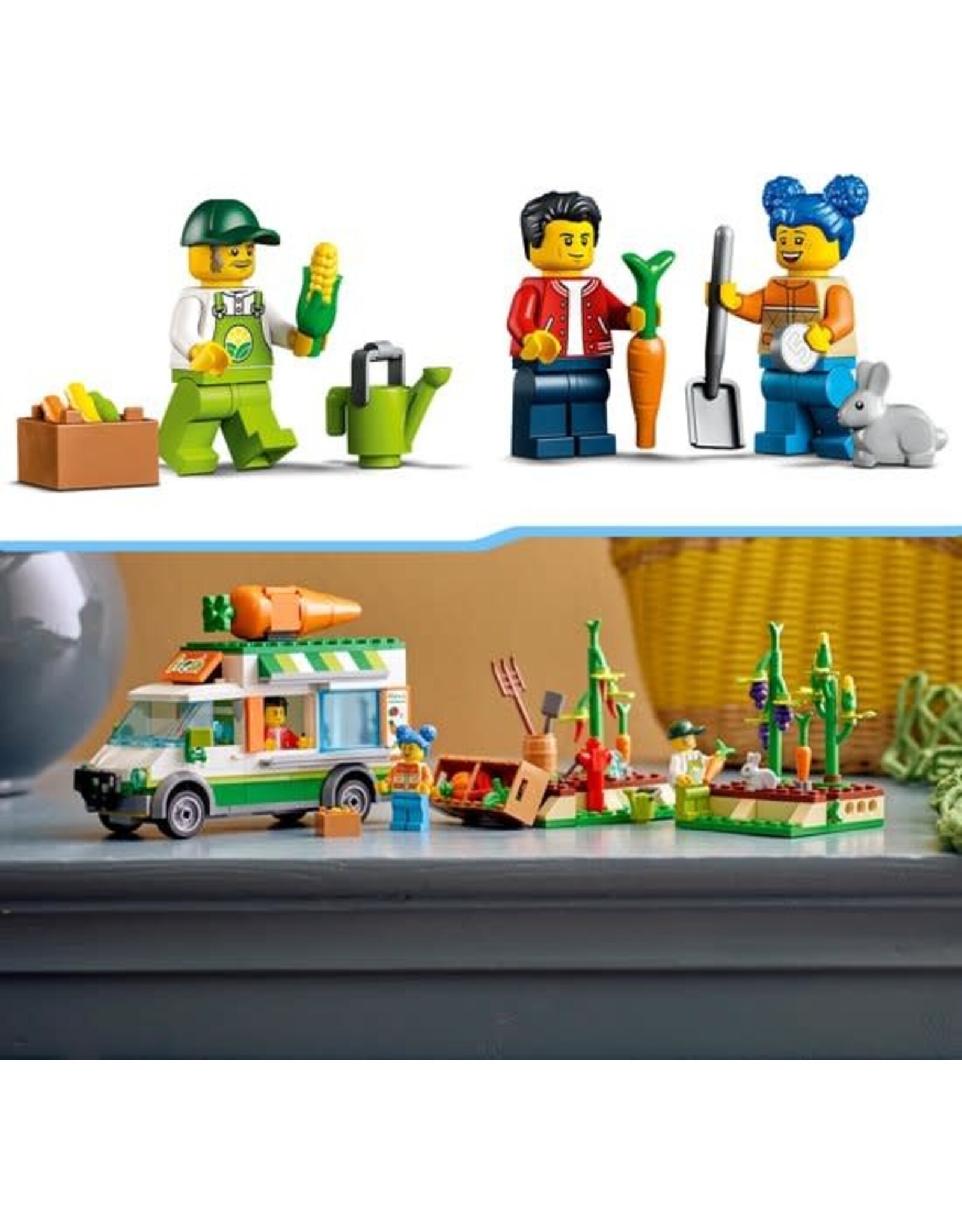 LEGO LEGO City Farm Boerenmarkt wagen - 60345