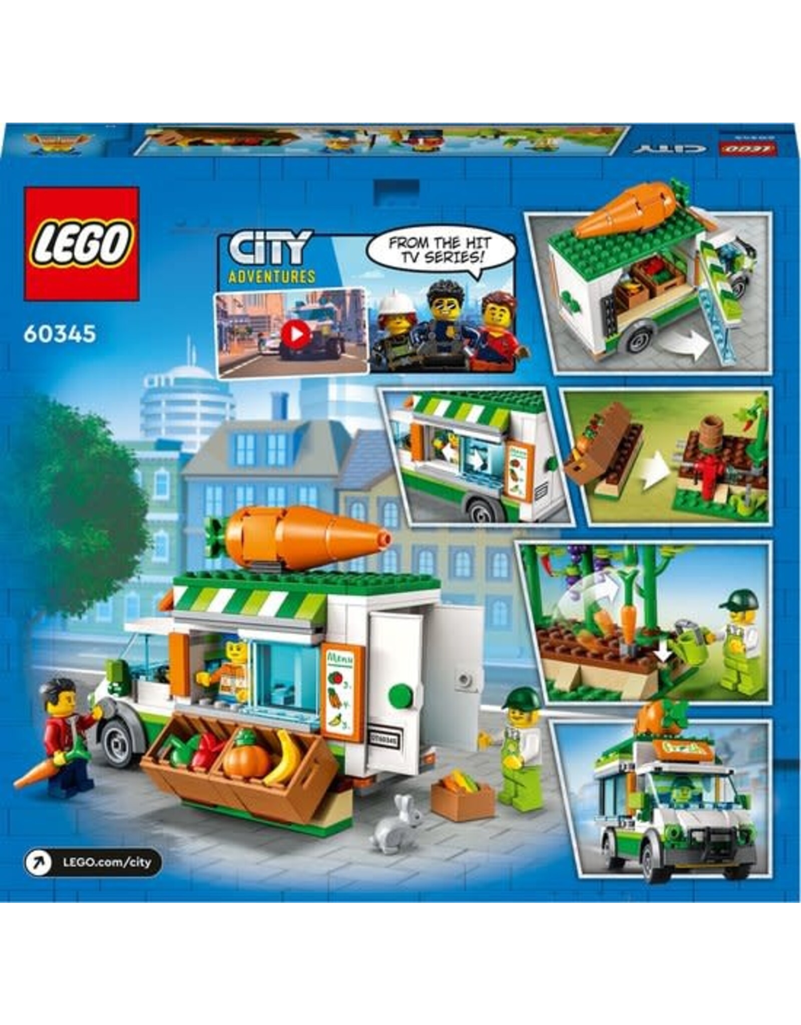 LEGO LEGO City Farm Boerenmarkt wagen - 60345