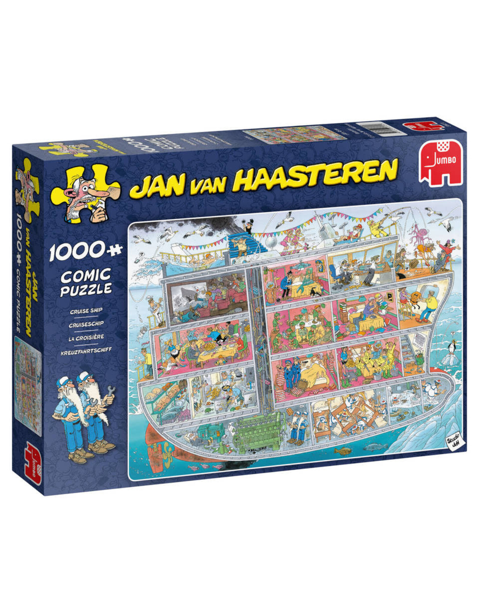 JUMBO Jan van Haasteren puzzel cruiseschip - 1000 stukjes