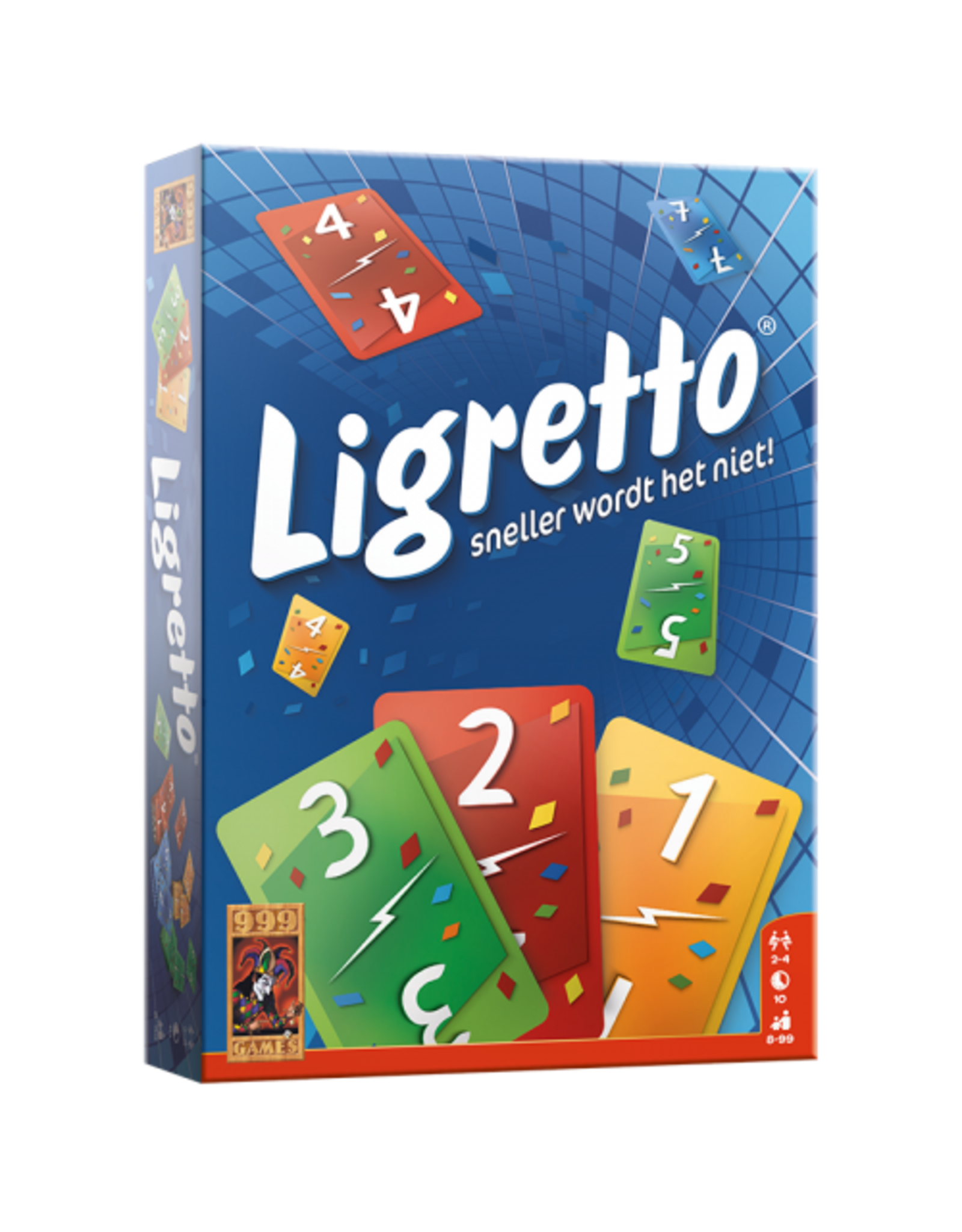 999 GAMES Ligretto blauw - Kaartspel