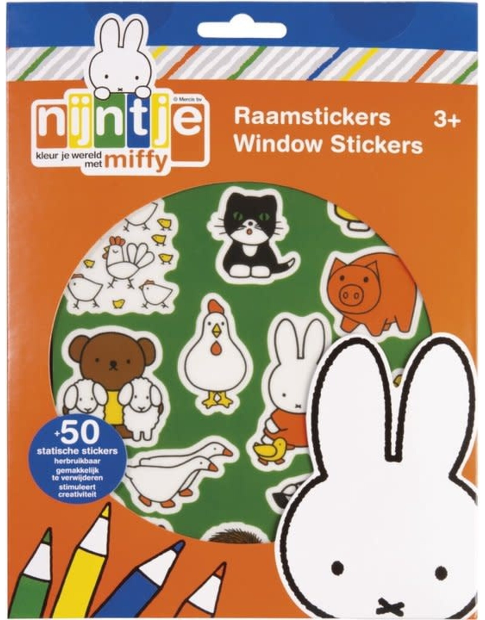 Raamstickers nijntje