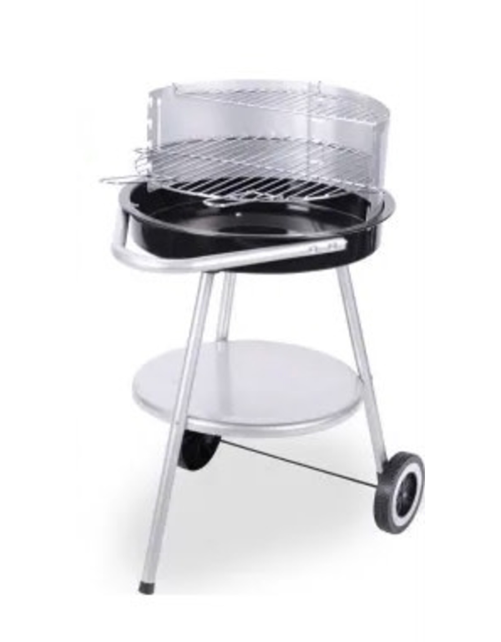 TARRINGTON HOUSE Barbecue halfrond Dia 47x H75 cm zwart