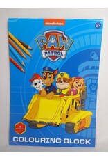 NICKELODEON Paw Patrol - Kleurboek - Met Stickers - A4 - Blauw