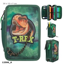 Depesche Dino world 3 vaks  etui T-REX