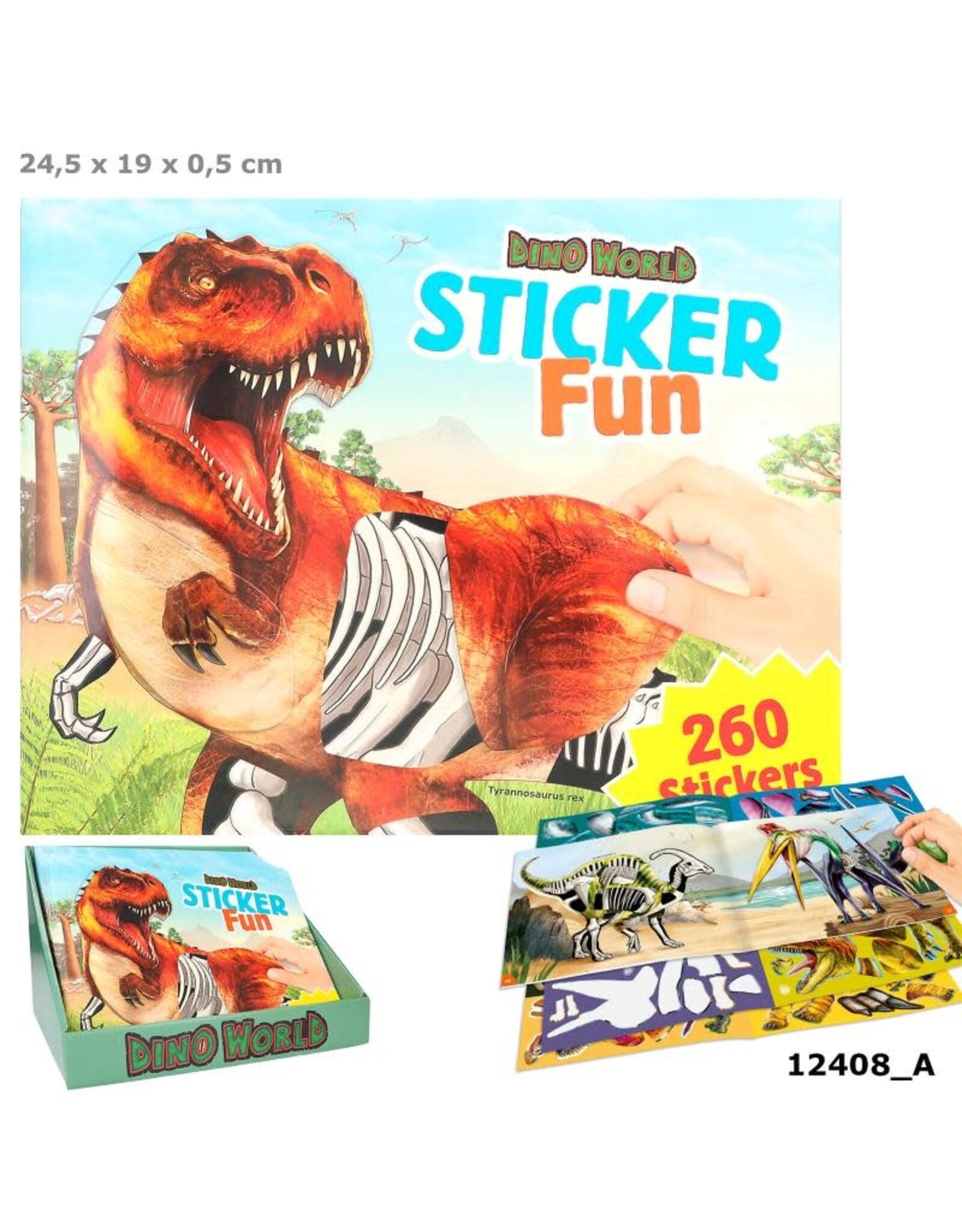 Dino World Dino world sticker fun