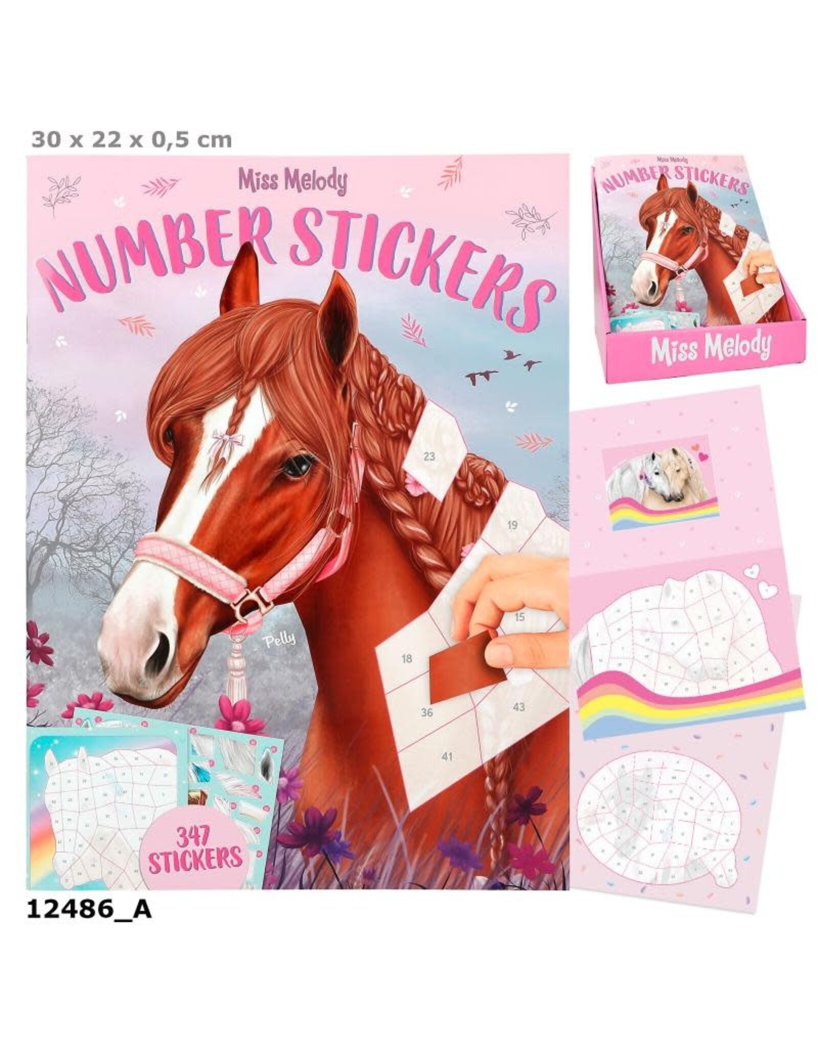 miss melody Miss melody  Number stickers