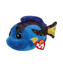 TY BEANI BOO Ty Beanie Boo Knuffel Vis Blauw, 15cm