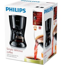 PHILIPS Philips Daily HD7432/20 - Compact koffiezetapparaat - Zwart