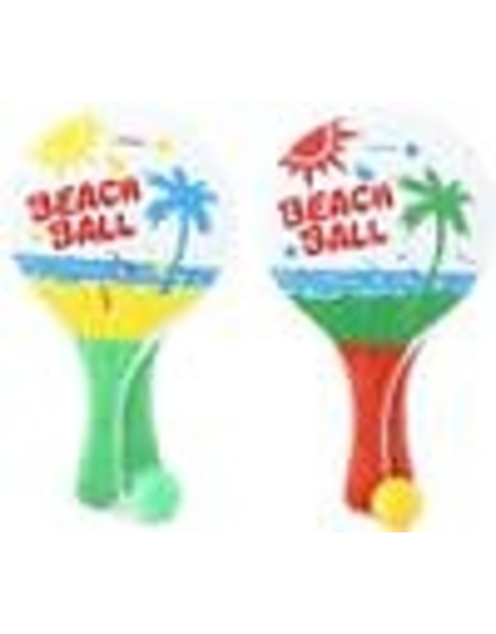 Beachvolleybal ball set hout