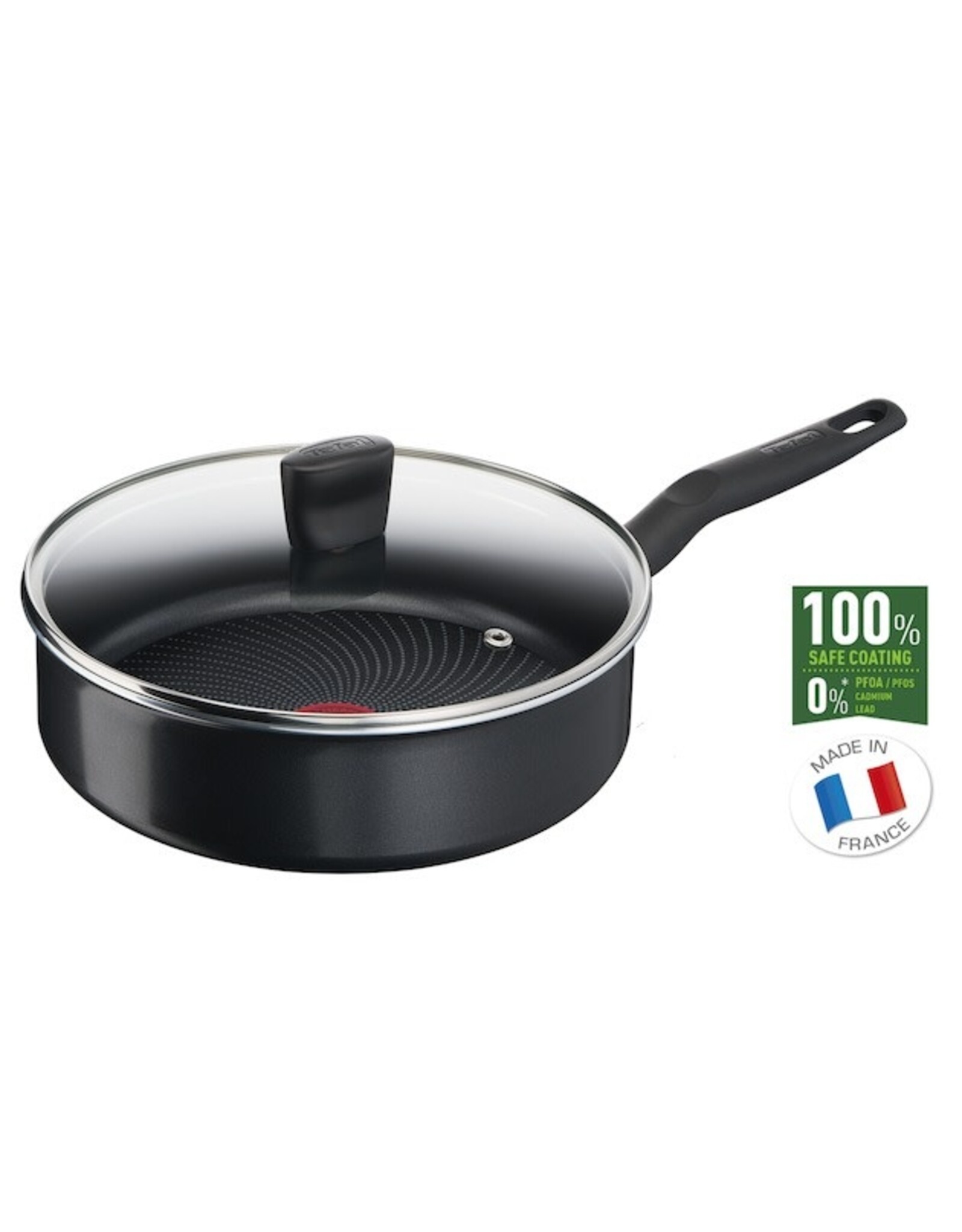 TEFAL Hapjespan 24 cm + deksel start easy serie