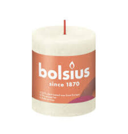 BOLSIUS Bolsius Rustiek stompkaars soft parel 80x68 mm