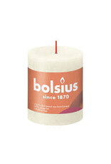 BOLSIUS Bolsius Rustiek stompkaars soft parel 80x68 mm