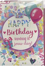 Gefeliciteerd vandaag is jouw dag